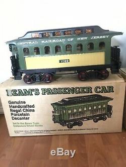 Vintage Jim Beam Decanter Train Set Locomotive + 5 Trains No Tracks