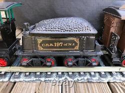 Vintage Jim Beam Decanter Train Set with tracks EUC