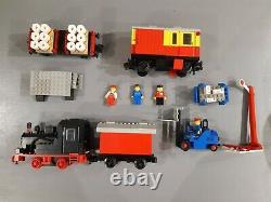 Vintage LEGO 7722 Steam Cargo Train Railway Set No Track