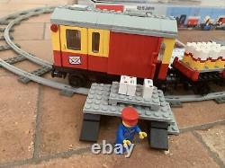 Vintage Lego 7722 Steam Cargo Train with Track Box + Instructions Near Complete