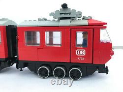 Vintage Lego 7725 12v Electric Passenger Train Set Working with Extra Track