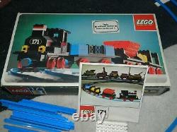 Vintage Lego Train 171 Complete With Extra Track Very Good Condition Boxed Rare