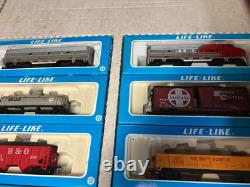 Vintage Life Like HO Santa Fe Super CannonBall Express Train Set Original Box