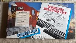 Vintage Life-Like MAINLINE EXPRESS Train Set HO Scale Santa Fe Giant 89x38 NOB