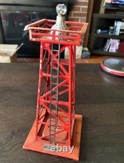 Vintage Lionel Lines Train Set including Oval Track, Animal Pen + Tower Untested