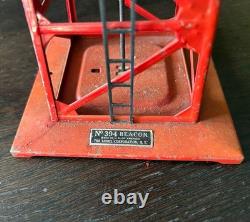 Vintage Lionel Lines Train Set including Oval Track, Animal Pen + Tower Untested