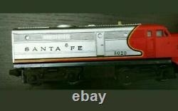 Vintage Lionel Santa Fe Twin Diesel Train Set COMPLETE W TRACK & Original box