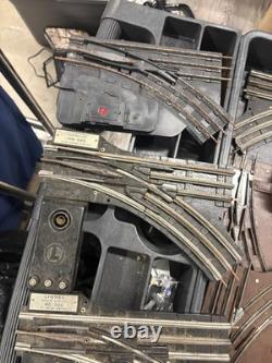 Vintage Lionel Train Set Lot Tracks Guages Parts ETC NOT TESTED PARTS