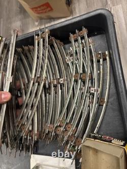 Vintage Lionel Train Set Lot Tracks Guages Parts ETC NOT TESTED PARTS