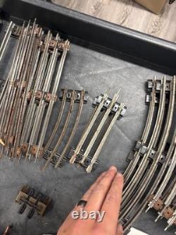Vintage Lionel Train Set Lot Tracks Guages Parts ETC NOT TESTED PARTS