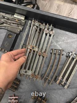 Vintage Lionel Train Set Lot Tracks Guages Parts ETC NOT TESTED PARTS