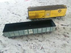 Vintage MARX Train Set #25000 Original Box, Steam Engine, PFE, Track, Transformer