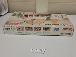 Vintage Marklin 2902 HO Train Set with3087 Engine +Coaches+Track Complete TESTED