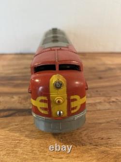 Vintage Marx Train Cars, Engines & Track in Marx Train Set Box 44100 (Untested)