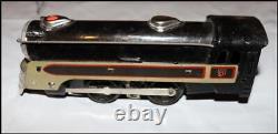 Vintage Marx Train Set Stream Line 3987 Eletric Steam Engine, Cars, Track & Box