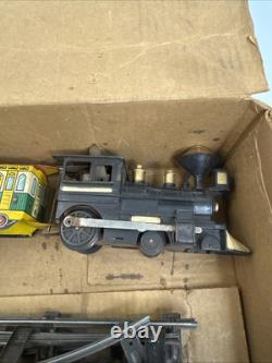 Vintage Marx Wild West Train Set Train, Track & Figures