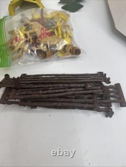 Vintage Marx Wild West Train Set Train, Track & Figures