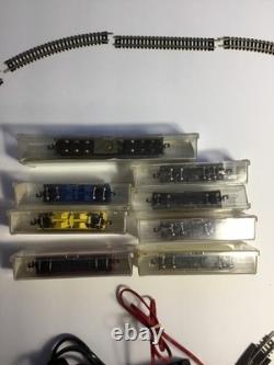 Vintage N Scale Train Set With Engine Cars And Tracks Tested Works