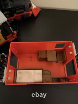 Vintage Playmobil Western Theme Train Set 3958 with 12 Pieces Of Track No Figure