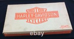 Vintage RARE HARLEY DAVIDSON 1986 HO Train Set Athearn NO TRACKS INCLUDED