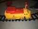Vintage Remco Mighty Casey Ride-on Train Set With Engine, Tracks And Cars 1970