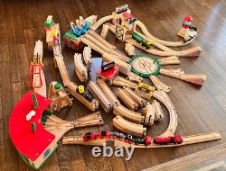 Vintage Thomas & Friends-Wooden Railway Tracks & Brio Train Bonus Pieces-1990's