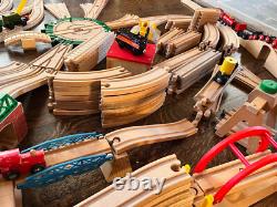 Vintage Thomas & Friends-Wooden Railway Tracks & Brio Train Bonus Pieces-1990's