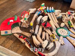 Vintage Thomas & Friends-Wooden Railway Tracks & Brio Train Bonus Pieces-1990's