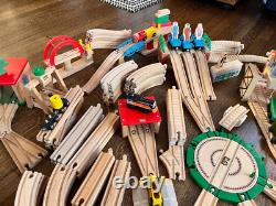 Vintage Thomas & Friends-Wooden Railway Tracks & Brio Train Bonus Pieces-1990's