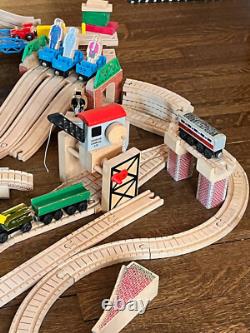 Vintage Thomas & Friends-Wooden Railway Tracks & Brio Train Bonus Pieces-1990's