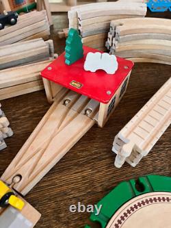 Vintage Thomas & Friends-Wooden Railway Tracks & Brio Train Bonus Pieces-1990's