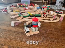 Vintage Thomas & Friends-Wooden Railway Tracks & Brio Train Bonus Pieces-1990's