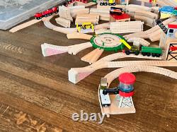 Vintage Thomas & Friends-Wooden Railway Tracks & Brio Train Bonus Pieces-1990's