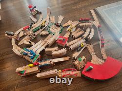 Vintage Thomas & Friends-Wooden Railway Tracks & Brio Train Bonus Pieces-1990's