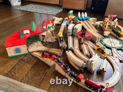 Vintage Thomas & Friends-Wooden Railway Tracks & Brio Train Bonus Pieces-1990's
