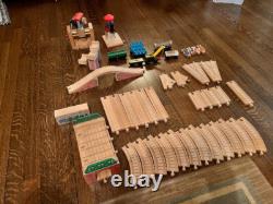 Vintage Thomas & Friends-Wooden Railway Tracks & Brio Train Bonus Pieces-1990's