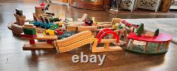 Vintage Thomas & Friends-Wooden Railway Tracks & Brio Train Bonus Pieces-1990's