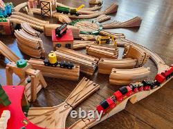 Vintage Thomas & Friends-Wooden Railway Tracks & Brio Train Bonus Pieces-1990's