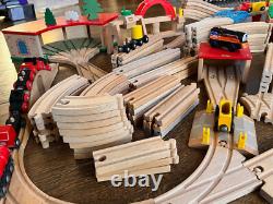 Vintage Thomas & Friends-Wooden Railway Tracks & Brio Train Bonus Pieces-1990's