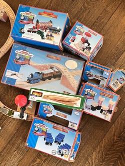 Vintage Thomas & Friends-Wooden Railway Tracks & Brio Train Bonus Pieces-1990's