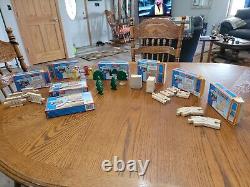 Vintage Thomas The Train Wooden Track Sets. Everything Included