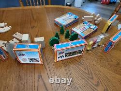 Vintage Thomas The Train Wooden Track Sets. Everything Included