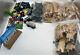 Vintage Toysr Us Wooden Train Track Set Accessories Large Lot Over 100 Pieces