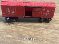 Vintage Train Set. 5 Car Set with Track. Made In The USA. Louis Marx & Co