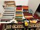Vintage Tyco Ho Scale Train Set Santa Fe All Different Sizes 40 Pieces