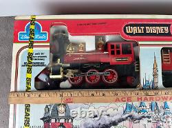 Vintage Walt Disney World RR Railroad Infra-Red Train Track Set NOS 1988