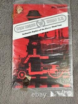 Vintage Walt Disney World RR Railroad Infra-Red Train Track Set NOS 1988