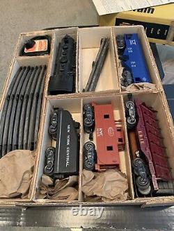 Vtg Marx Sears Allstate Electric Train Set O Guage #9715 withTrack in Box