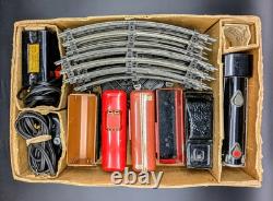 Vtg. Marx Stream Line #4923 Orig. Boxed Train Set with Marlines Locomotive, Tracks