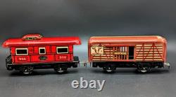 Vtg. Marx Stream Line #4923 Orig. Boxed Train Set with Marlines Locomotive, Tracks